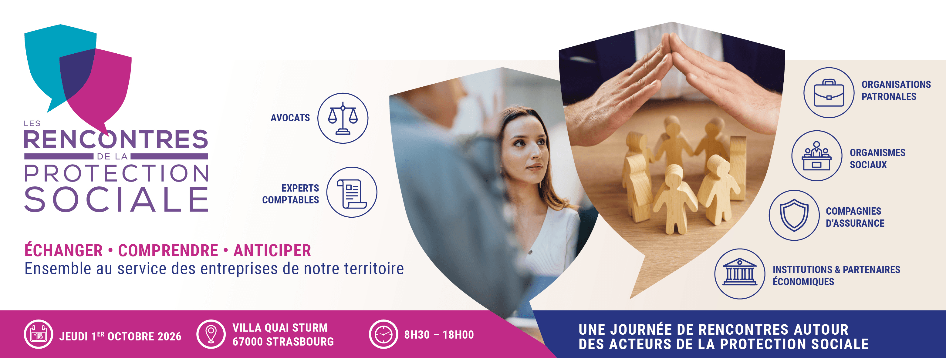 Forum de la Protection Sociale — 1ᵉʳ octobre 2026, Villa Quai Sturm, Strasbourg