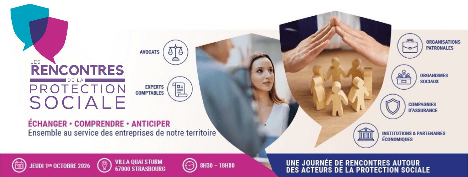 Forum de la Protection Sociale — 1ᵉʳ octobre 2026, Villa Quai Sturm, Strasbourg